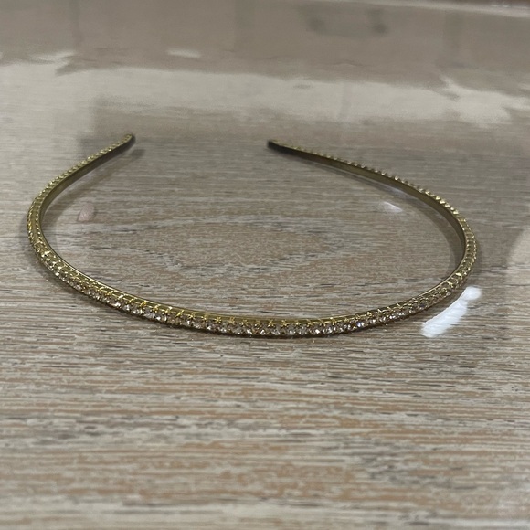 Pretty gold and silver headband - Picture 2 of 8